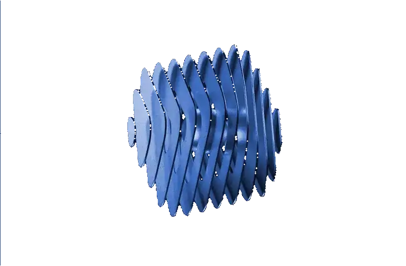 Twisting digital globe
